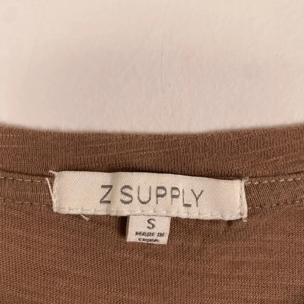 Z Supply Brown Midi Dress - Picture 5 of 8
